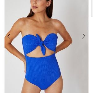 🆕 w/tags Onia Maria geo textured 1 piece swimsuit